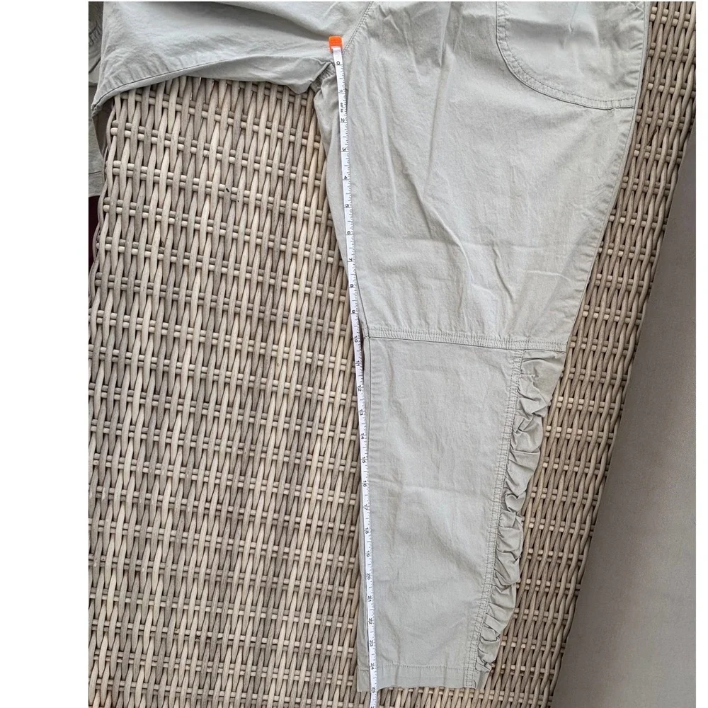 XCVI‎ Geyser Crop Pants XL athleisure streetwear layered ruched travel hiking